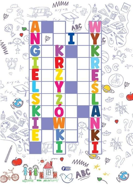 Angielskie krzyżówki i wykreślanki, praca zbiorowa