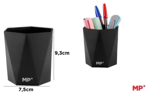 Pojemnik na długopisy czarny, MP Main Paper