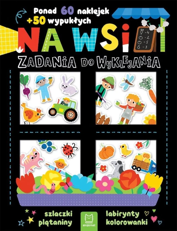 Na wsi. Zadania do wyklejania, Agnieszka Bator