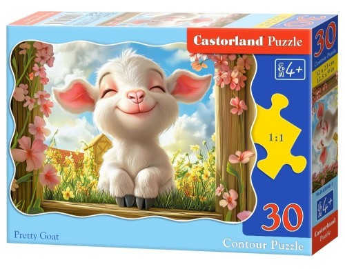 Puzzle 30 Pretty Goat CASTOR, Castorland