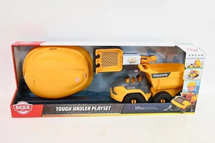 Wywrotka Volvo z kaskiem 28cm, Dickie Toys