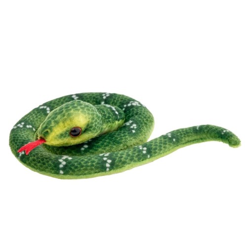 Wąż zwinięty ciemnozielony 50cm, Beppe