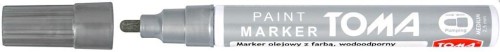 Marker olejowy srebrny TOMA, TOMA