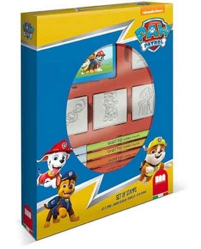 Psi Patrol - pieczątki box 4szt, Multiprint