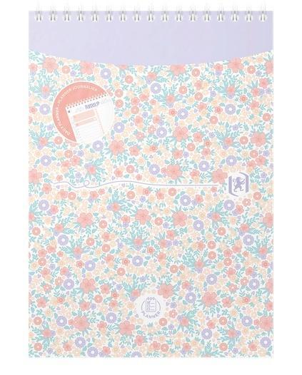 Planer dzienny A5/70K Floral OXFORD, Oxford