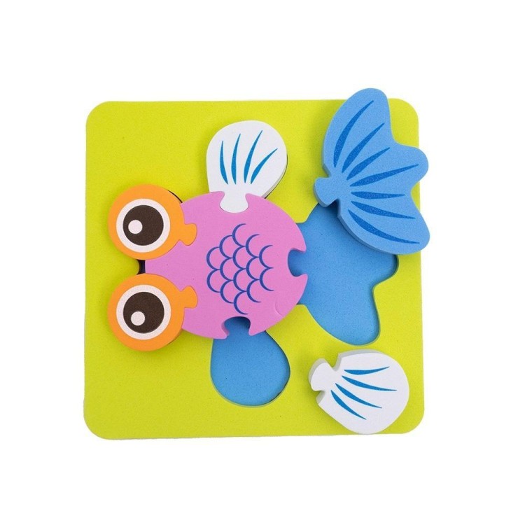 Puzzle piankowe - rybka, Askato