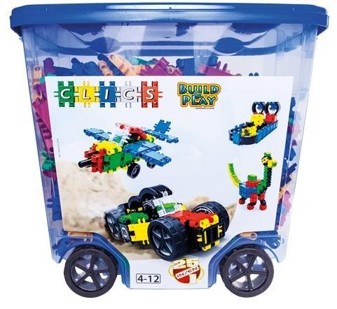 Klocki konstrukcyjne 25w1 - Rollerbox, Clicks