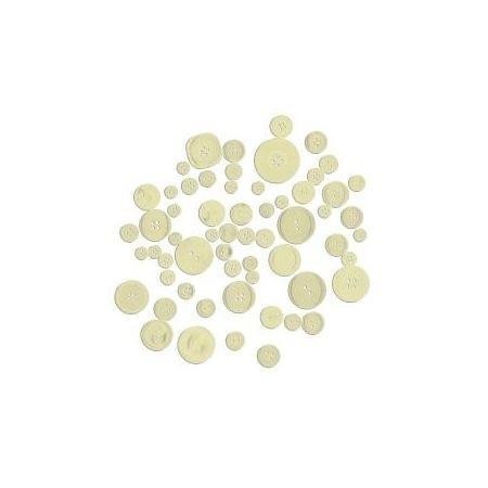 Guziki kreatywne białe 40g, Brewis