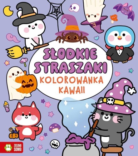 Kolorowanka Kawaii. Słodkie straszaki, Violet Peto
