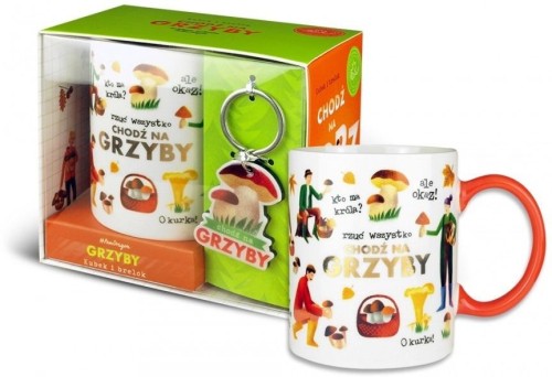 Zestaw kubek + brelok Grzyby, Pan Dragon