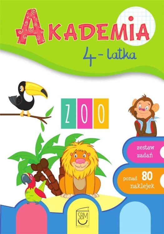Akademia 4-latka. Zoo, praca zbiorowa