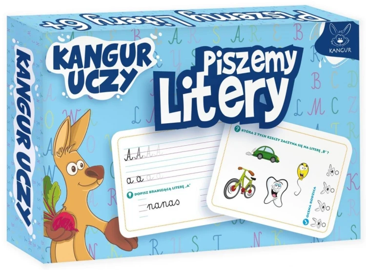 Kangur Uczy - Piszemy Litery, Kangur