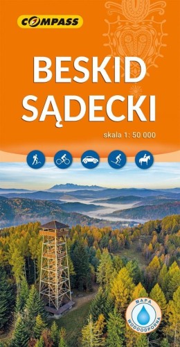 Mapa - Beskid Sądecki 1:50 000, praca zbiorowa