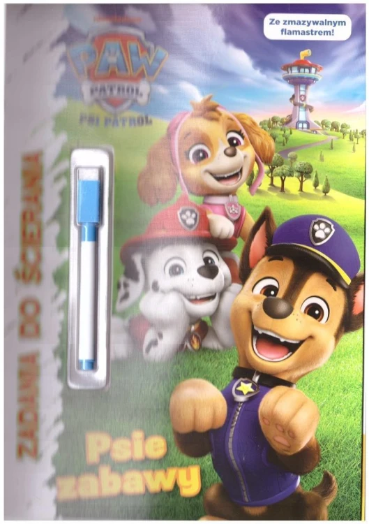 Psi Patrol. Zadania do ścierania, praca zbiorowa