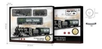 Kolejka + tor ze światłem i dźwiękiem, Madej