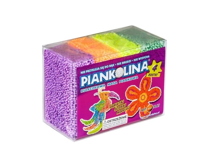 Piankolina 4 kostki fioletowa, Art. and Play