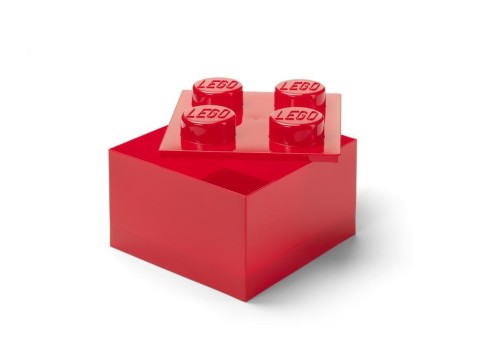 LEGO(R) pojemnik klocek czwórka transparentny...