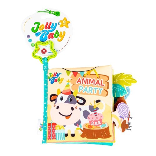 Książeczka Zwierzaki na urodzinach, Jollybaby
