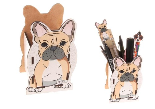 Przybornik organizer na biurko Buldog, Cresco