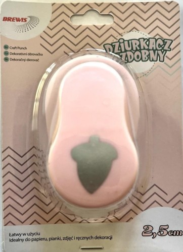 Dziurkacz ozdobny Żołądź 2.5cm, Brewis