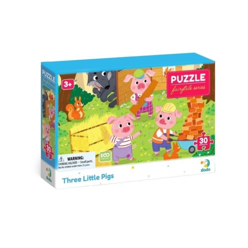 Puzzle Trzy małe świnki 30el, Dodo