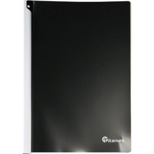 Skoroszyt zaciskowy A4 czarny, Titanum