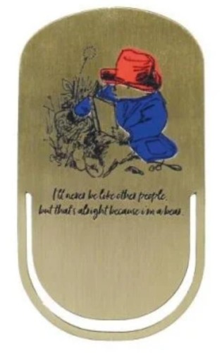 Paddington Zakładka metalowa Czytający miś Padding