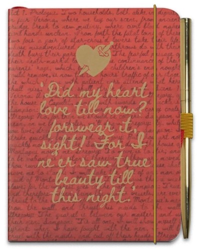 Szekspir Notatnik A6 z długopisem Romeo i Julia