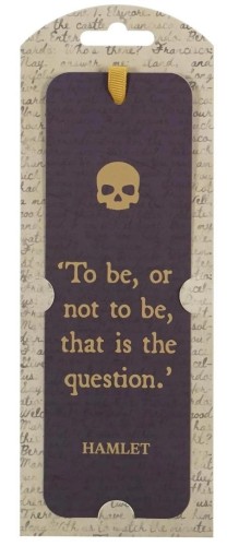 Szekspir Zakładka papierowa - Hamlet