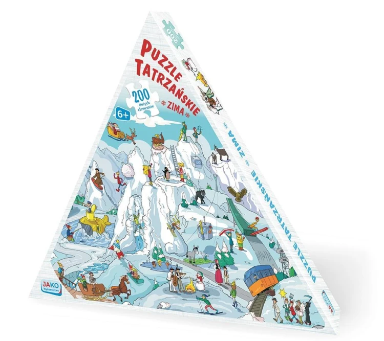 Puzzle 200 Tatrzańskie Zima, Wydawnictwo Jako