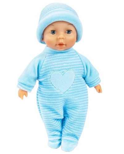 Lalka My First Baby niebieska, Bayer Design