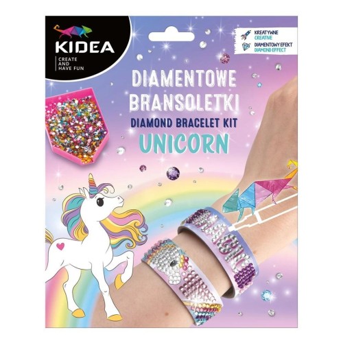 Diamentowe bransoletki Unicorn KIDEA, DERFORM