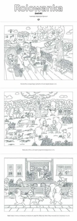 Rolowanka - świnki, Katarzyna Rymorz