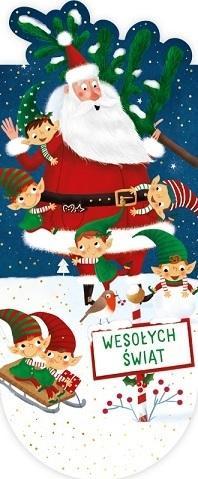 Zakładka magnetyczna owal mikołaj z elfami, Henry