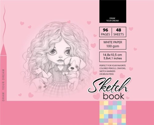 Szkicownik 148x105/96K 100g TW FRESH, Fresh