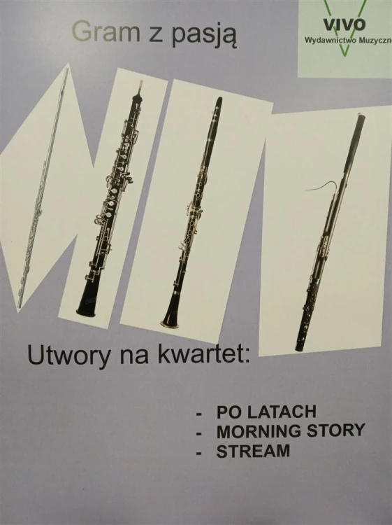 Gram z pasją Utwory na kwartet