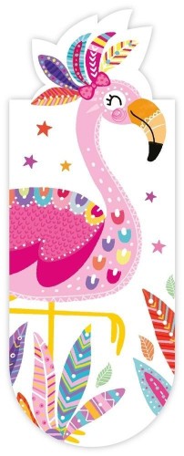 Zakładka magnetyczna owal Flaming w piórach, Henry