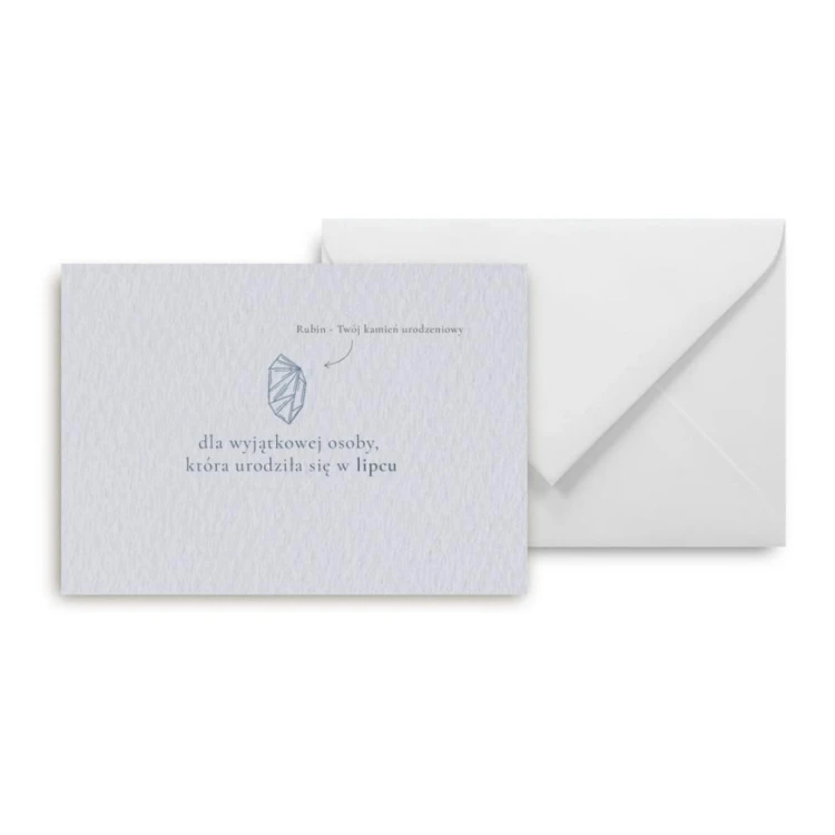 Mini kartka Urodziny lipiec