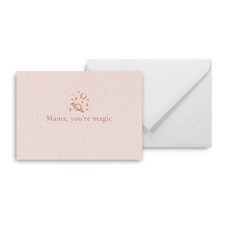 Mini kartka mama, you're magic