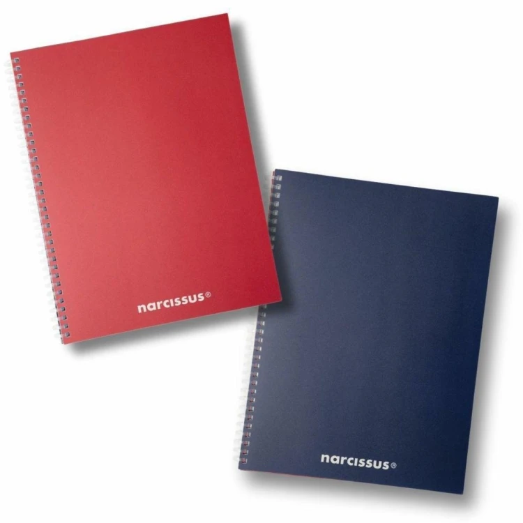 Kołonotatnik A4/80K kratka 80g, Narcissus