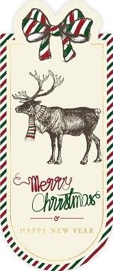 Zakładka magnetyczna owal renifer, Henry