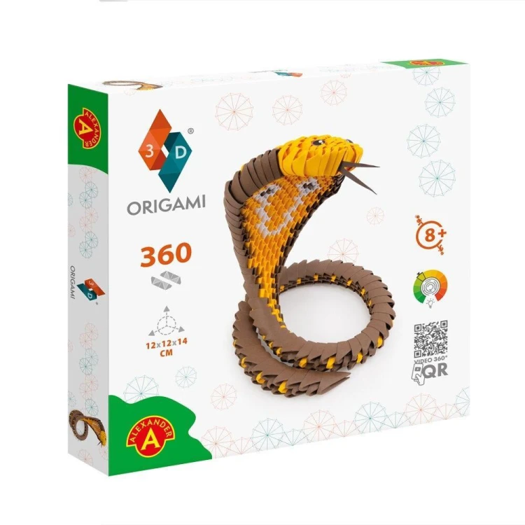 Origami 3D - Kobra ALEX, Alexander