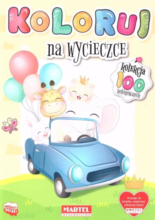 Koloruj. Na wycieczce, praca zbiorowa