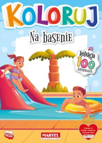 Koloruj - Na basenie, praca zbiorowa