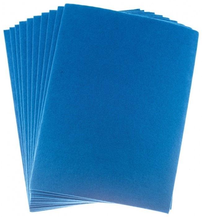 Filc A4 niebieski 2mm 10szt, Brewis