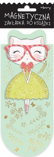Zakładka magnetyczna owal Bibliotekarka, Henry