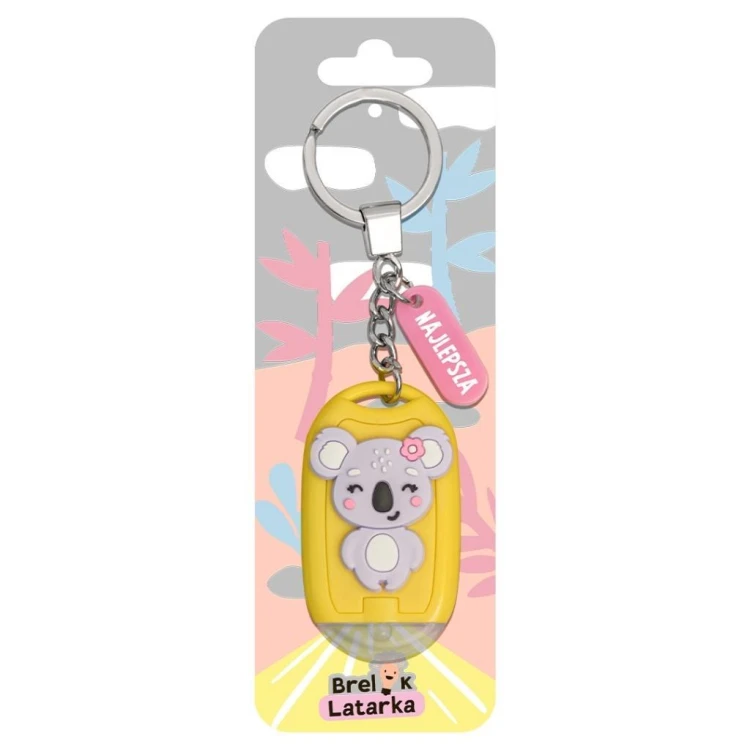 Brelok 3D z latarką - Najlepsza, Be-Happy Gifts