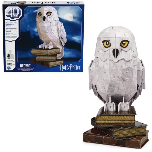 Puzzle 118 4D Harry Potter Hedwiga, Spin Master