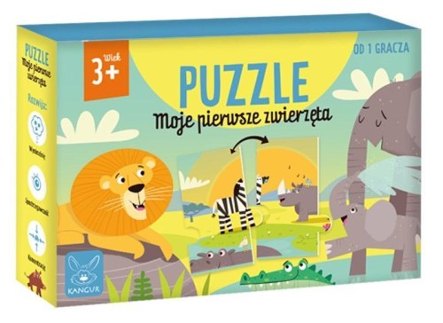 Puzzle Moje pierwsze zwierzęta, Kangur
