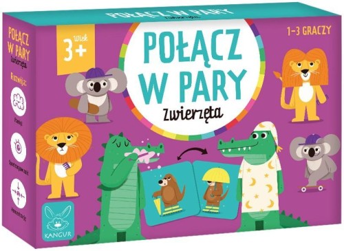 Połącz w pary Zwierzęta, Kangur